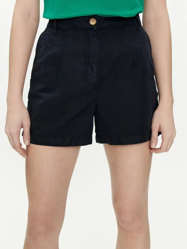 Tommy Hilfiger Tommy Hilfiger Kratke hlače WW0WW41603 Tamnoplava Relaxed Fit