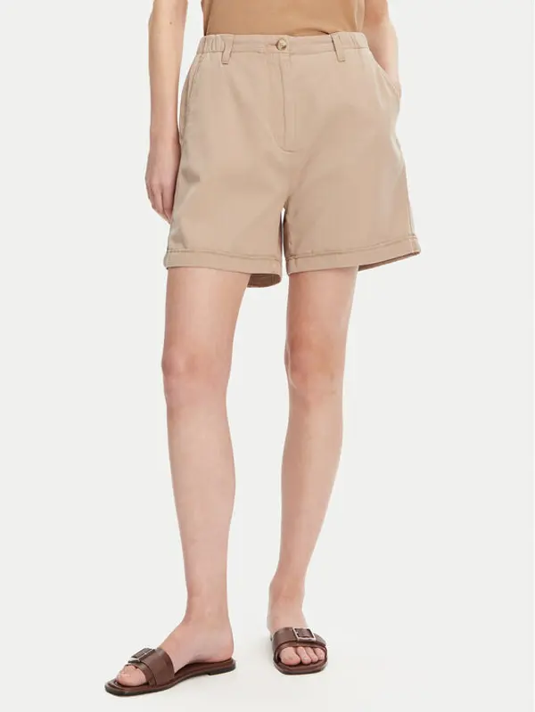 Tommy Hilfiger Tommy Hilfiger Kratke hlače WW0WW44762 Bež Regular Fit