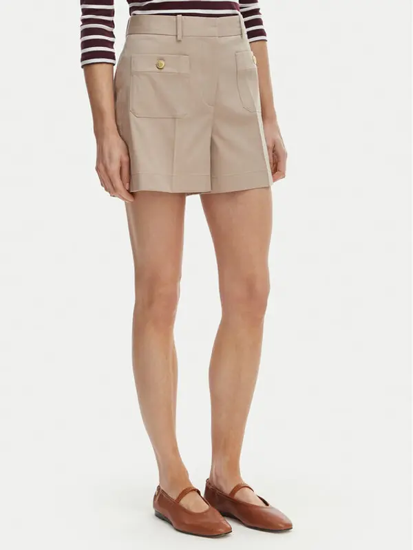 Tommy Hilfiger Tommy Hilfiger Kratke hlače WW0WW49592 Bež Regular Fit