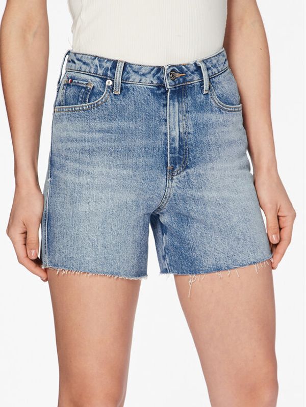 Tommy Hilfiger Tommy Hilfiger Kratke traperice Lyra WW0WW40213 Plava Regular Fit