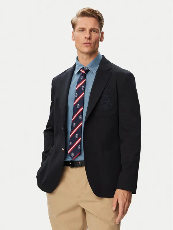 Tommy Hilfiger Tommy Hilfiger Kravata MW0MW43987 Tamnoplava