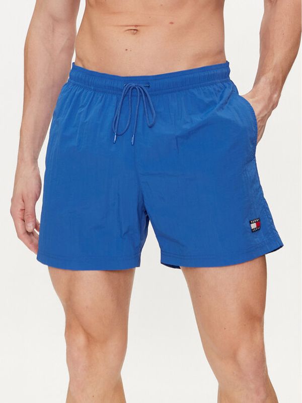 Tommy Hilfiger Tommy Hilfiger Kupaće gaće i hlače Crinkle UM0UM03147 Plava Regular Fit