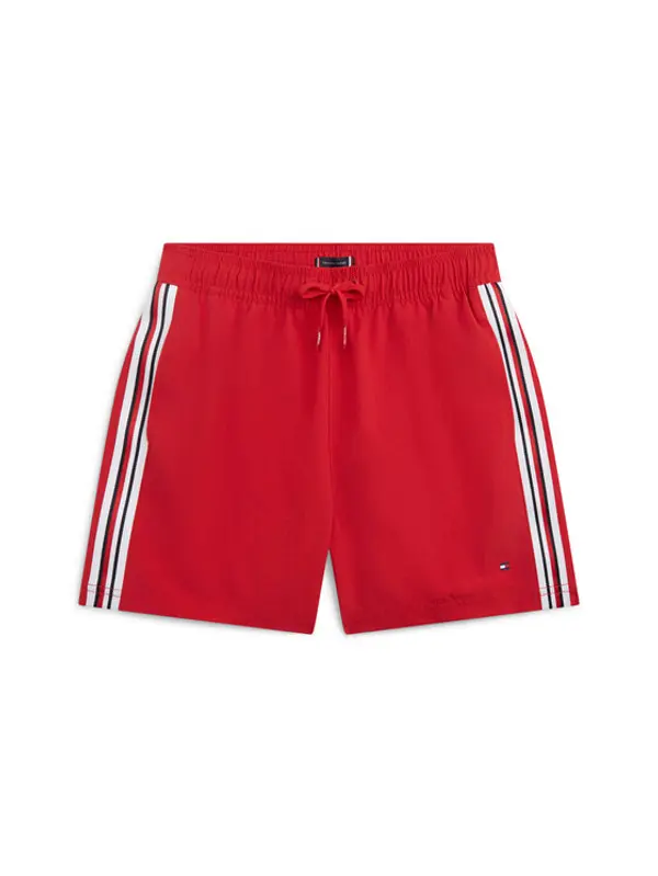 Tommy Hilfiger Tommy Hilfiger Kupaće gaće i hlače Global Stripe UB0UB00590 Svijetlo crvena Regular Fit