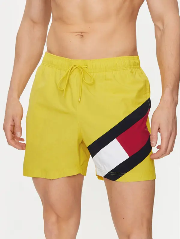 Tommy Hilfiger Tommy Hilfiger Kupaće gaće i hlače UM0UM02048 Žuta Slim Fit