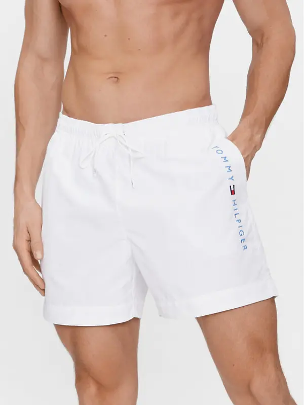 Tommy Hilfiger Tommy Hilfiger Kupaće gaće i hlače UM0UM03258 Bijela Regular Fit