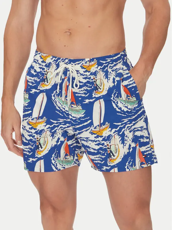 Tommy Hilfiger Tommy Hilfiger Kupaće gaće i hlače UM0UM03491 Plava Regular Fit