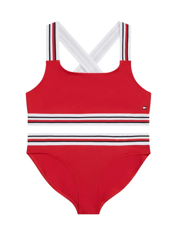 Tommy Hilfiger Tommy Hilfiger Kupaći kostim UG0UG00823 Crvena