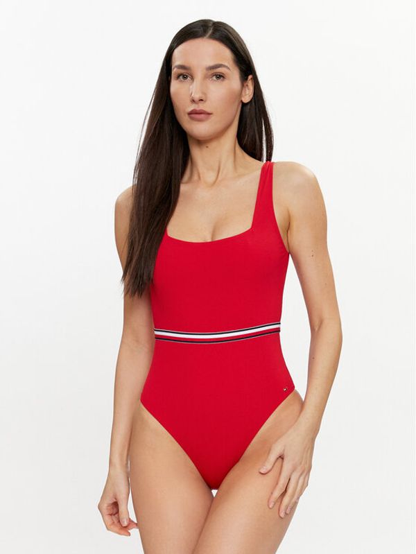 Tommy Hilfiger Tommy Hilfiger Kupaći kostim UW0UW05295 Crvena