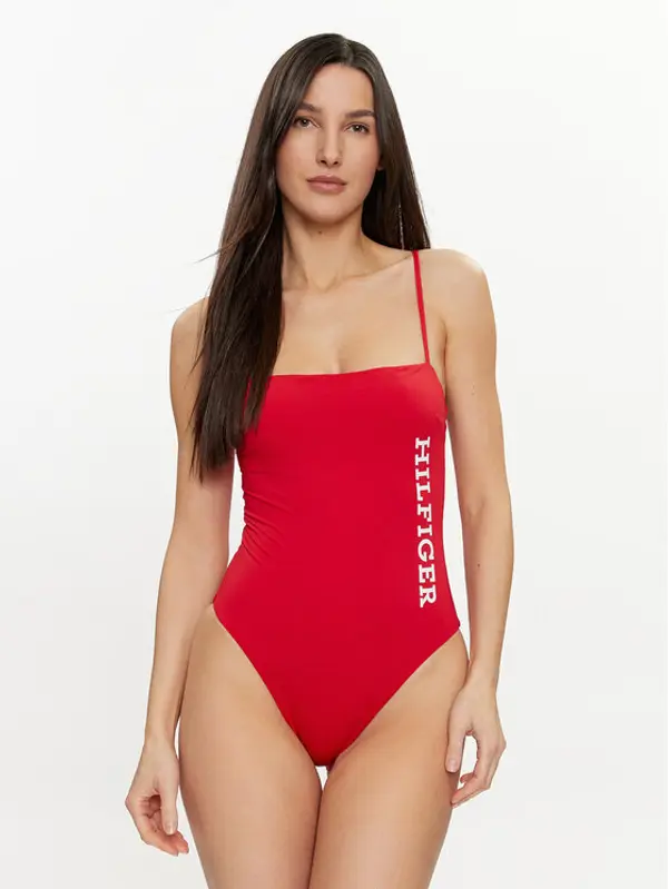 Tommy Hilfiger Tommy Hilfiger Kupaći kostim UW0UW05306 Crvena