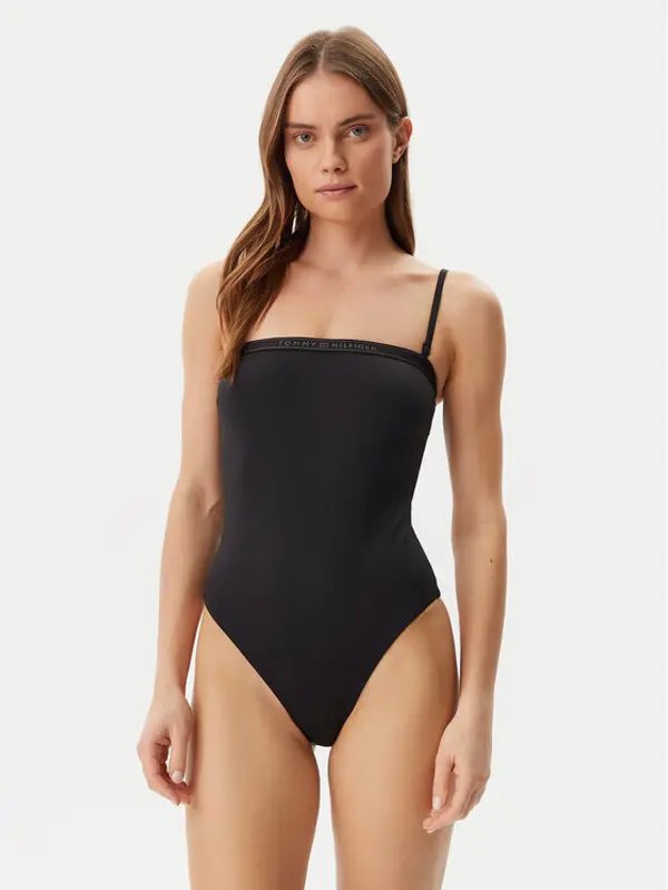 Tommy Hilfiger Tommy Hilfiger Kupaći kostim UW0UW05846 Crna