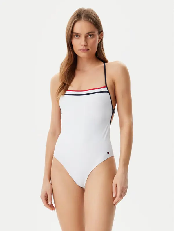 Tommy Hilfiger Tommy Hilfiger Kupaći kostim UW0UW05849 Bijela