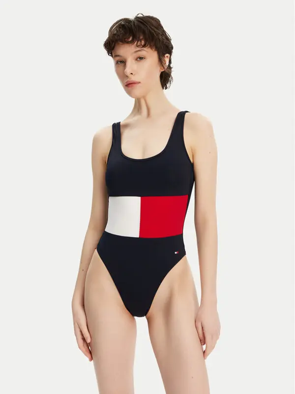 Tommy Hilfiger Tommy Hilfiger Kupaći kostim UW0UW05853 Tamnoplava