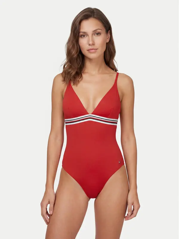 Tommy Hilfiger Tommy Hilfiger Kupaći kostim UW0UW06357 Crvena