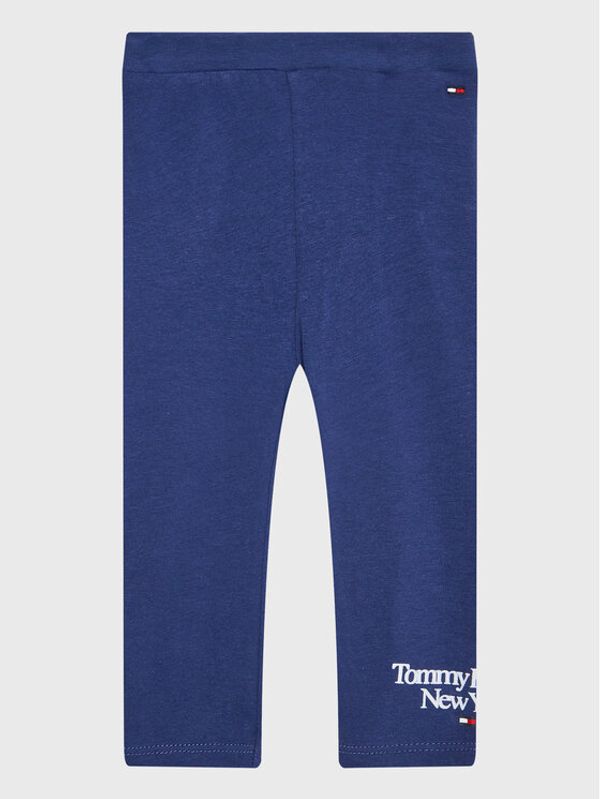 Tommy Hilfiger Tommy Hilfiger Leggings Graphic KN0KN01562 Tamnoplava Slim Fit