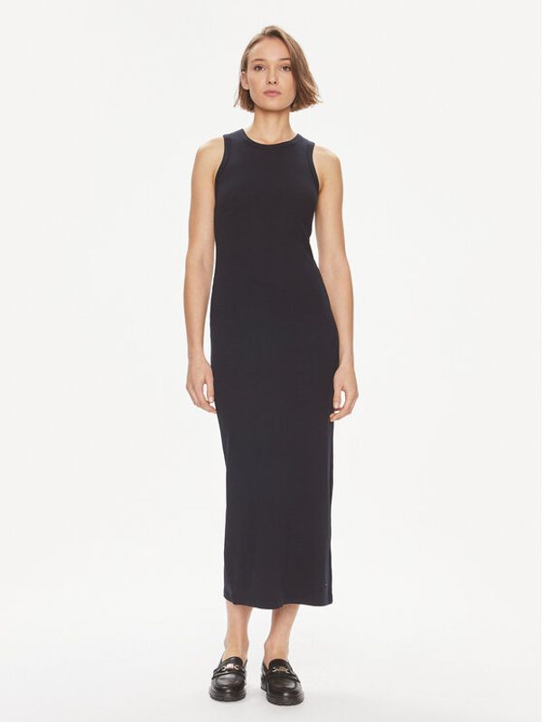 Tommy Hilfiger Tommy Hilfiger Ljetna haljina WW0WW38838 Tamnoplava Slim Fit