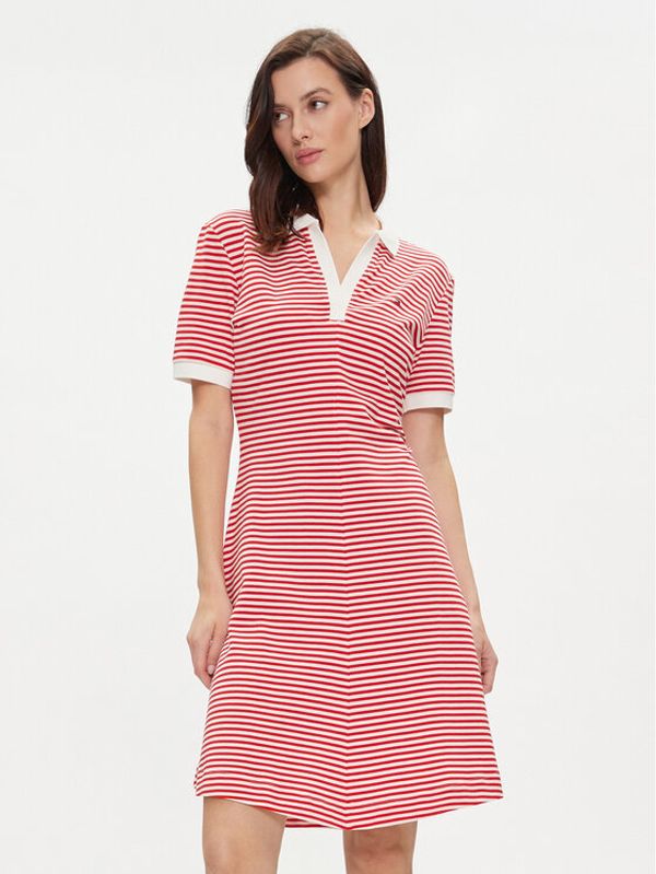 Tommy Hilfiger Tommy Hilfiger Ljetna haljina WW0WW41567 Crvena Regular Fit