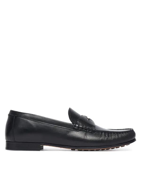 Tommy Hilfiger Tommy Hilfiger Loaferice Coin Classic Loafer Pods FW0FW09499 Crna