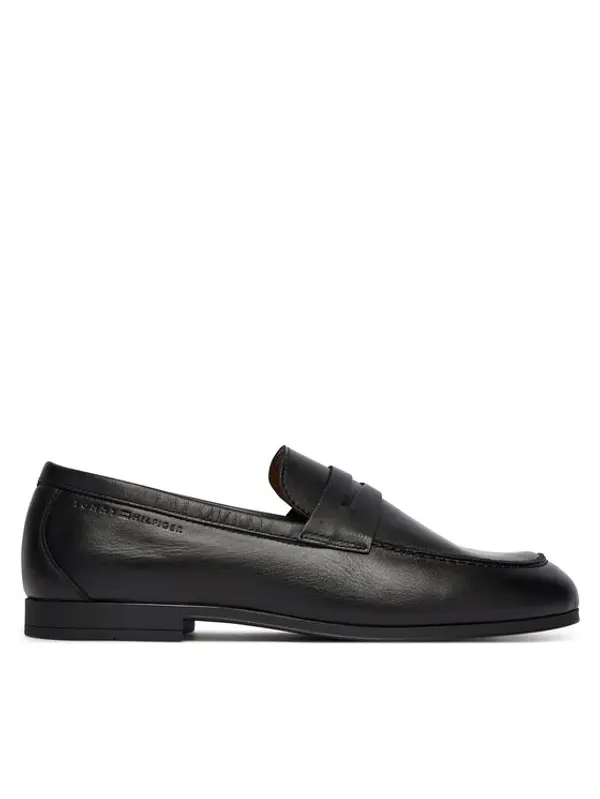 Tommy Hilfiger Tommy Hilfiger Loaferice Flexible Slim FM0FM05849 Crna