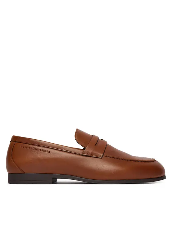 Tommy Hilfiger Tommy Hilfiger Loaferice Flexible Slim FM0FM05849 Smeđa