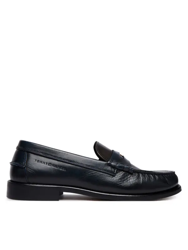 Tommy Hilfiger Tommy Hilfiger Loaferice FM0FM06076 Tamnoplava