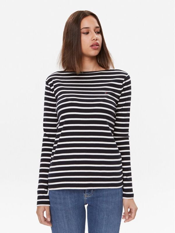 Tommy Hilfiger Tommy Hilfiger Majica Cody WW0WW40829 Tamnoplava Slim Fit