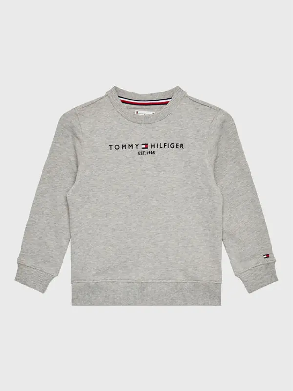 Tommy Hilfiger Tommy Hilfiger Majica dugih rukava Essential KS0KS00212 M Siva Regular Fit