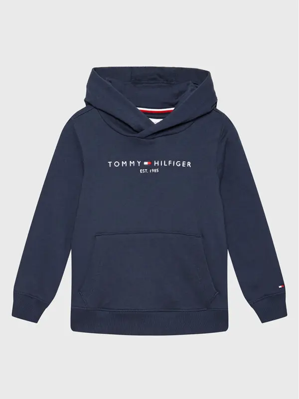 Tommy Hilfiger Tommy Hilfiger Majica dugih rukava Essential KS0KS00213 M Tamnoplava Regular Fit