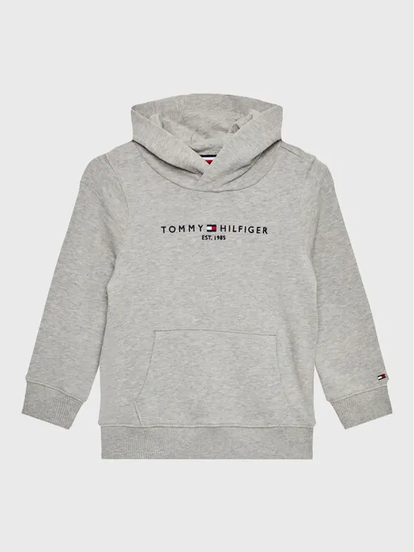 Tommy Hilfiger Tommy Hilfiger Majica dugih rukava Essential KS0KS00213P01 M Siva Regular Fit