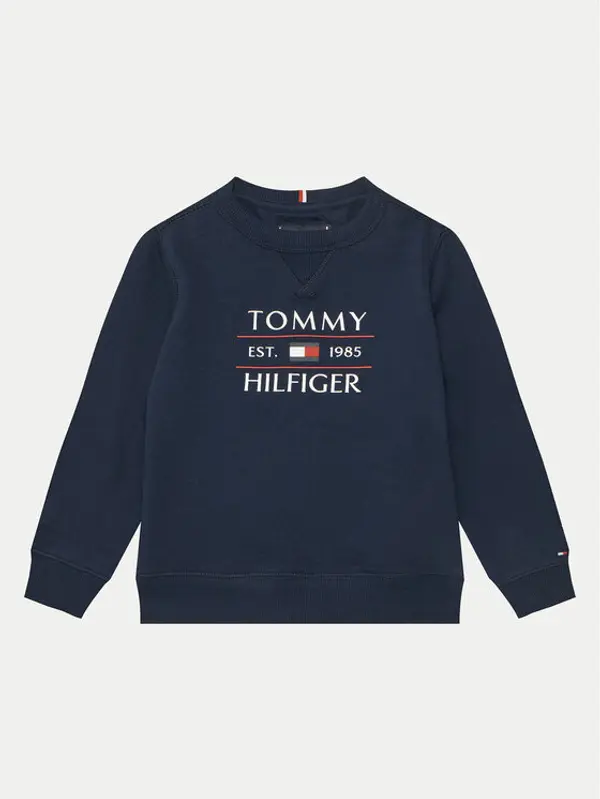 Tommy Hilfiger Tommy Hilfiger Majica dugih rukava KB0KB09569 D Tamnoplava Regular Fit