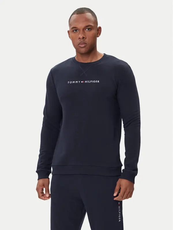 Tommy Hilfiger Tommy Hilfiger Majica dugih rukava UM0UM03666 Tamnoplava Regular Fit