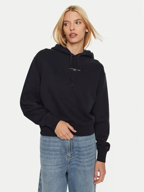 Tommy Hilfiger Tommy Hilfiger Majica dugih rukava WW0WW42896 Tamnoplava Regular Fit