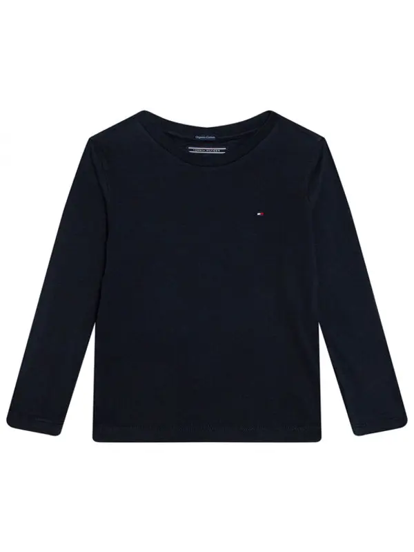 Tommy Hilfiger Tommy Hilfiger Majica KB0KB04141 S Tamnoplava Long Sleeve