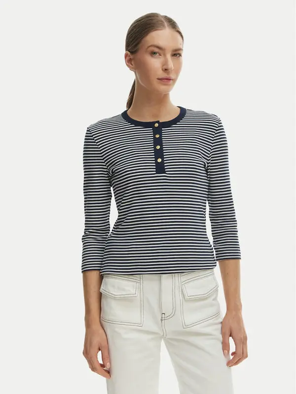 Tommy Hilfiger Tommy Hilfiger Majica WW0WW49629 Plava Slim Fit