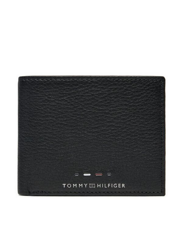 Tommy Hilfiger Tommy Hilfiger Mali muški novčanik Th Premium Mini Cc Wallet AM0AM12781 Crna
