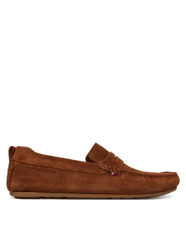 Tommy Hilfiger Tommy Hilfiger Mokasinke Core Hilfiegr Suede Driver FM0FM05789 Écru
