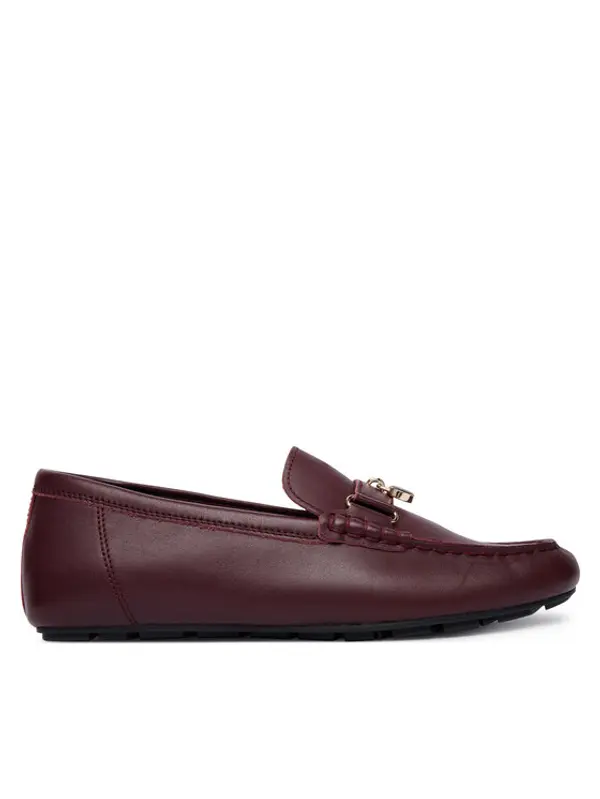 Tommy Hilfiger Tommy Hilfiger Mokasinke Enamel Charm Leather FW0FW09532 Smeđa