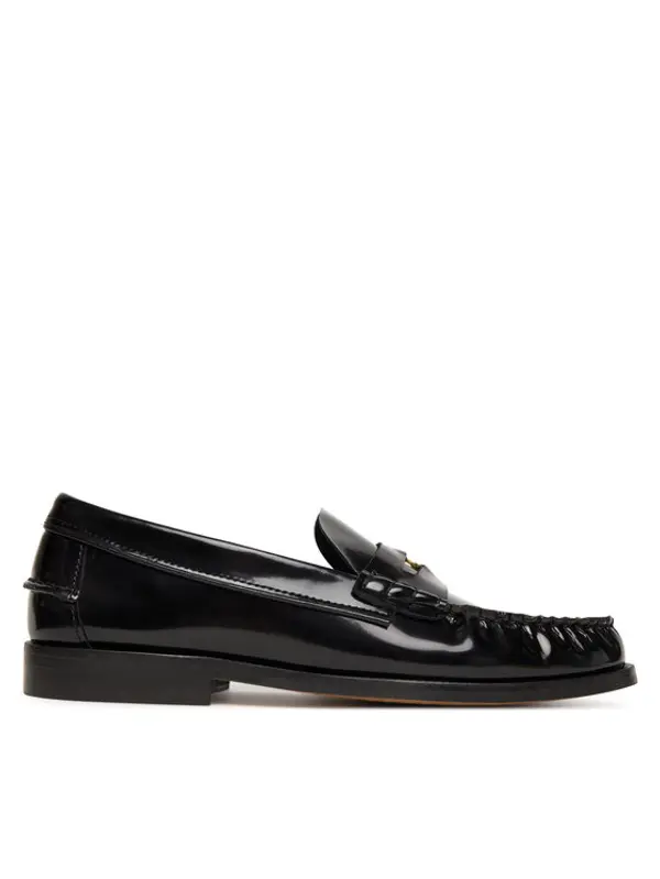 Tommy Hilfiger Tommy Hilfiger Mokasinke Hilfiger Penny Abrasivato FW0FW09257 Crna