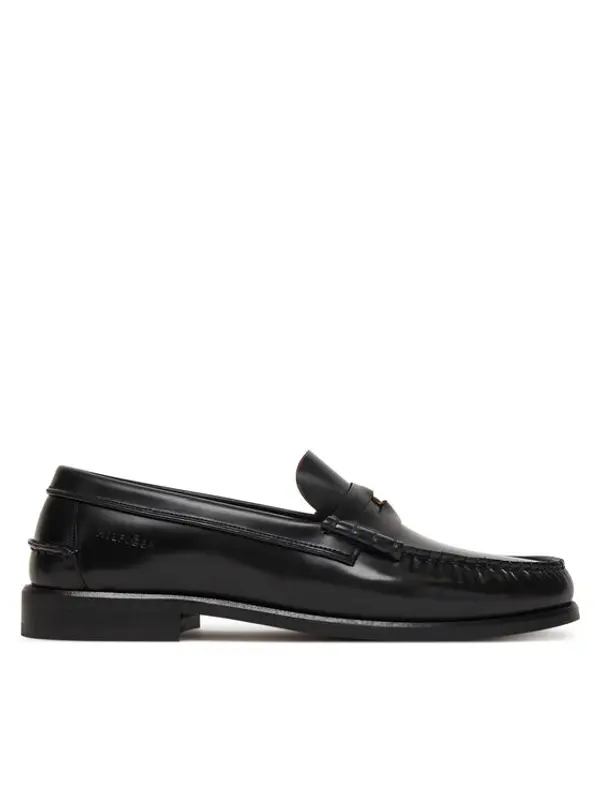Tommy Hilfiger Tommy Hilfiger Mokasinke Hilfiger Penny Patent Lth Loafer FM0FM05687 Tamnoplava