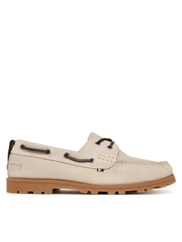 Tommy Hilfiger Tommy Hilfiger Mokasinke Light Sde FM0FM05747 Bež