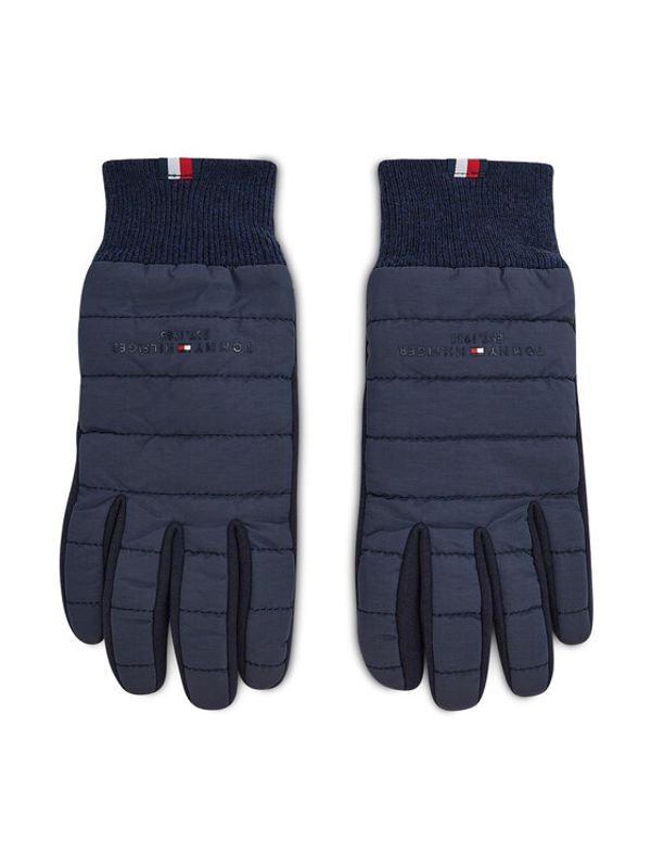 Tommy Hilfiger Tommy Hilfiger Muške rukavice Th Established Mix Nylon Gloves AM0AM07884 Tamnoplava
