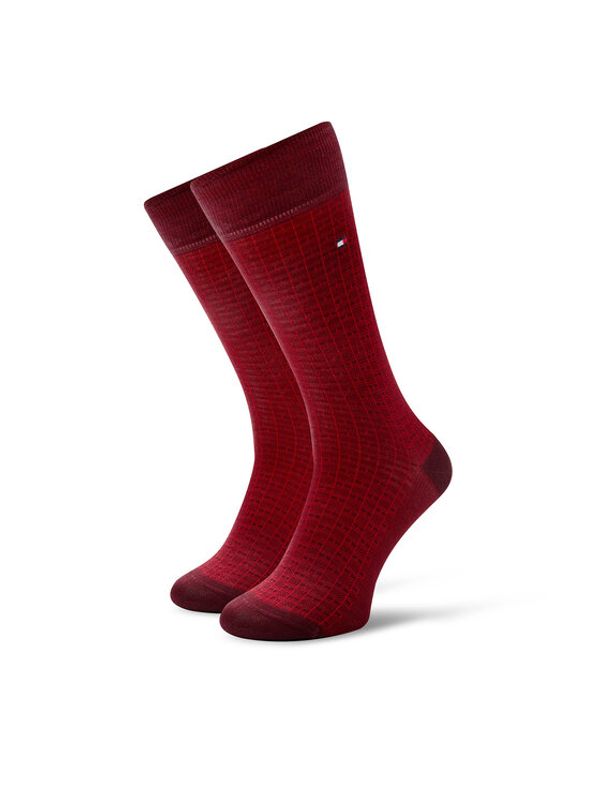Tommy Hilfiger Tommy Hilfiger Muške visoke čarape 701230606 Crvena