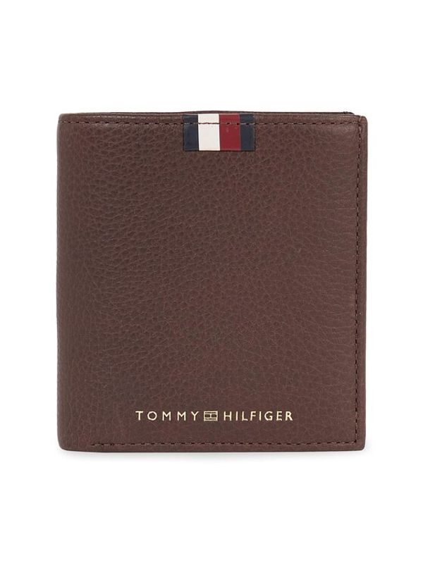 Tommy Hilfiger Tommy Hilfiger Muški novčanik Th Corp Leather Trifold AM0AM11597 Smeđa
