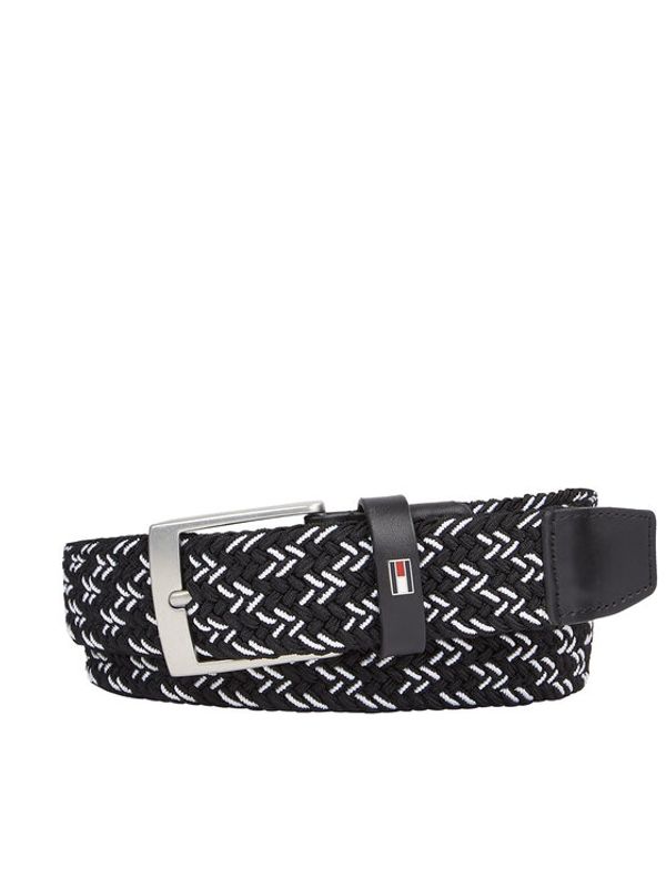 Tommy Hilfiger Tommy Hilfiger Muški remen Adan 3.5 Elastic AM0AM12051 Crna