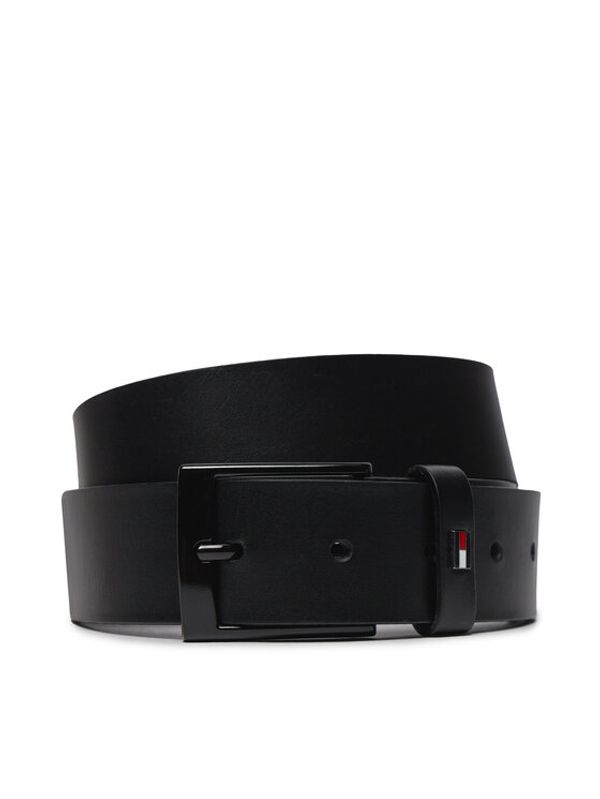 Tommy Hilfiger Tommy Hilfiger Muški remen Adan Leather 3.5 AM0AM12052 Crna