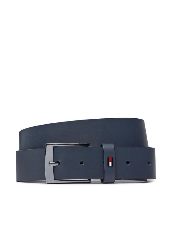Tommy Hilfiger Tommy Hilfiger Muški remen Adan Leather 3.5 AM0AM12052 Tamnoplava