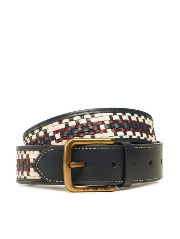 Tommy Hilfiger Tommy Hilfiger Muški remen Casual Lux Woven AM0AM11445 Tamnoplava