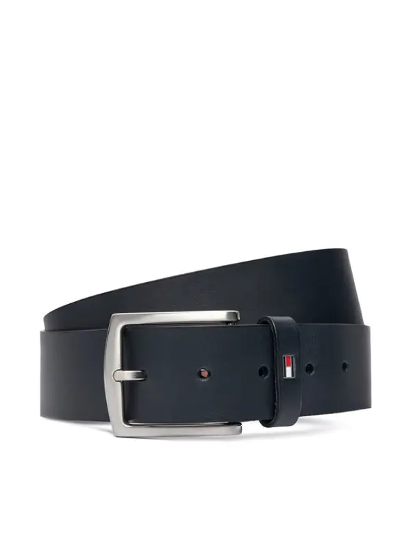 Tommy Hilfiger Tommy Hilfiger Muški remen New Denton Belt 4.0 E367863162 85 Crna