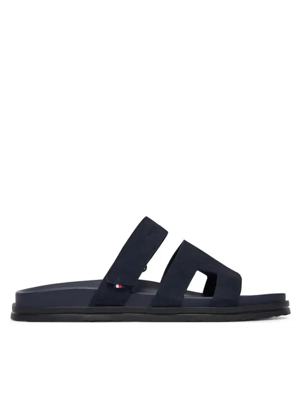 Tommy Hilfiger Tommy Hilfiger Natikače Adjustable Premium Suede FM0FM05774 Tamnoplava