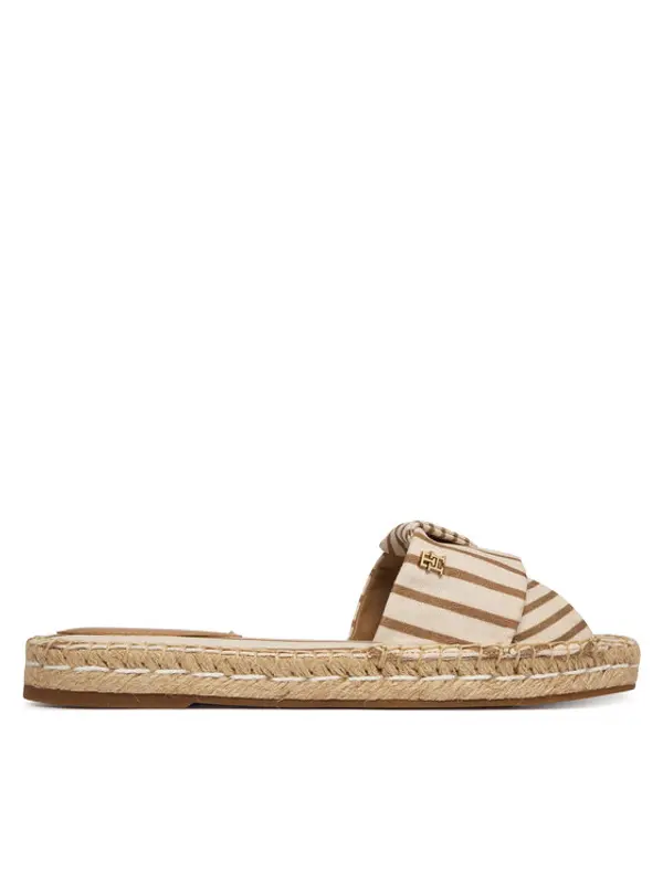 Tommy Hilfiger Tommy Hilfiger Natikače Canvas FW0FW09140 Bež