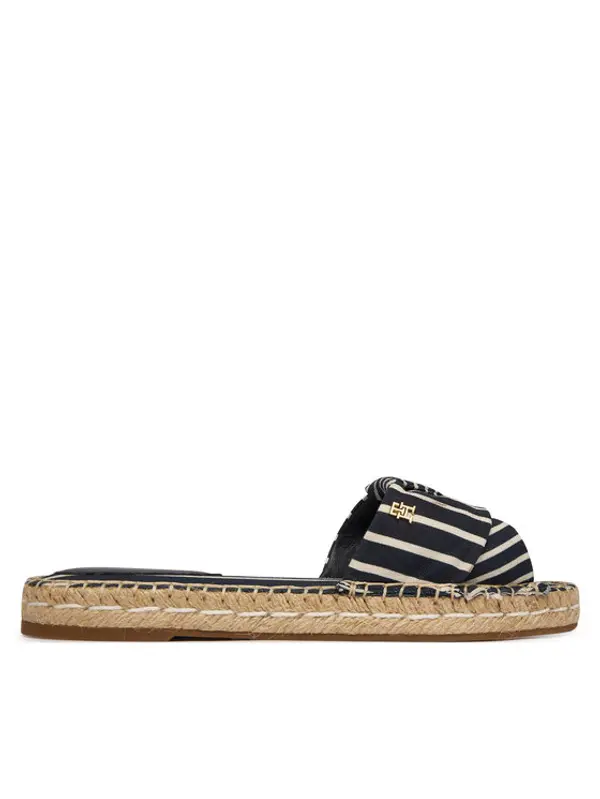 Tommy Hilfiger Tommy Hilfiger Natikače Canvas FW0FW09140 Tamnoplava